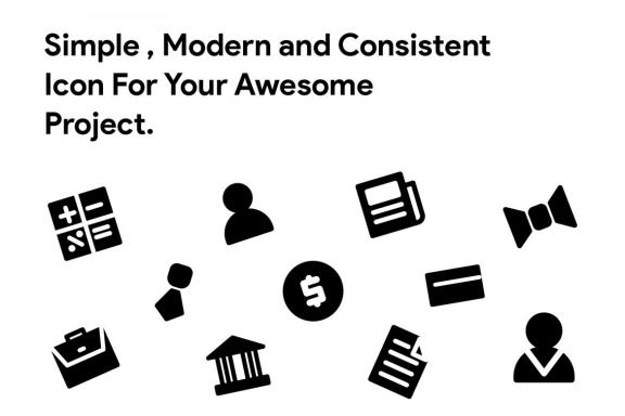 30 Business & Finance Glyph Icon