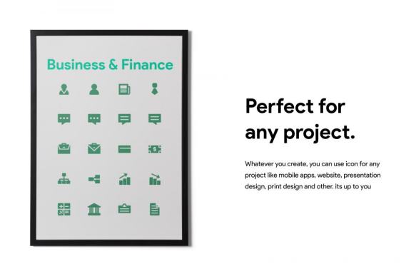 30 Business & Finance Glyph Icon