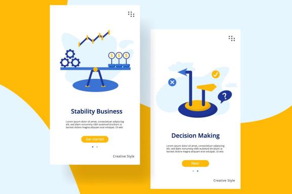 Analytics and Investment Website onboarding