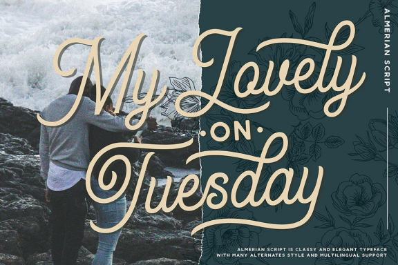 Almerian Retro Script Font