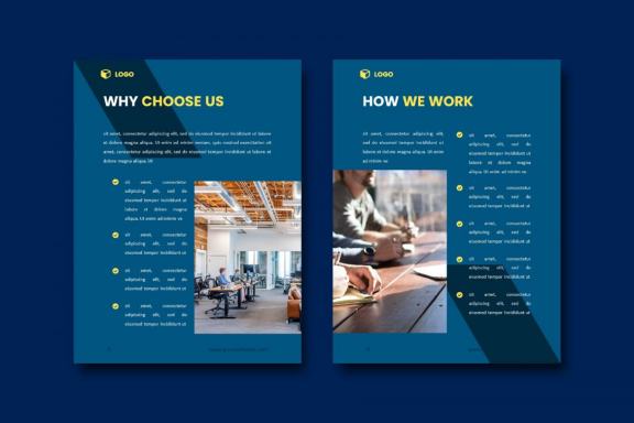 Company profile teams ebook powerpoint presentation template