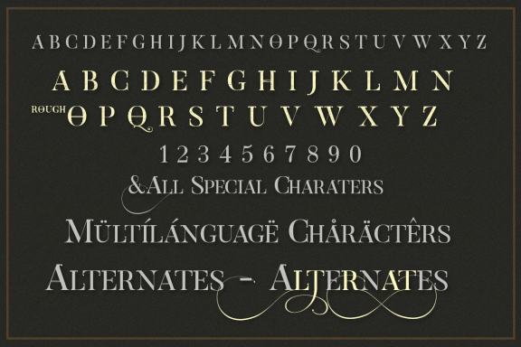 Avital Decorative Font Duo