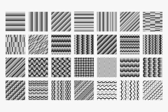 120+ dynamic geometric patterns