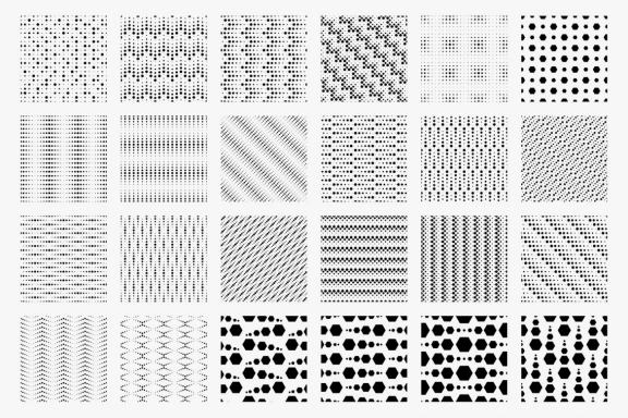 120+ dynamic geometric patterns