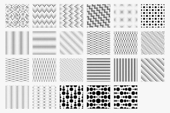 120+ dynamic geometric patterns