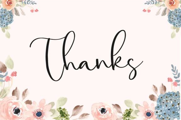 Amalia Salvatore Beautiful Modern Calligraphy Font