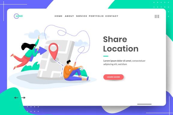 Social Media set Illustration