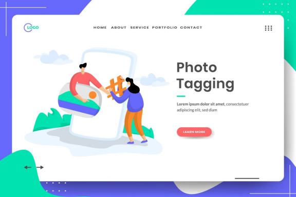 Social Media set Illustration