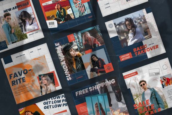  Creamnies Instagram Templates
