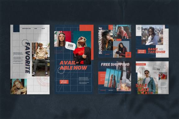  Creamnies Instagram Templates