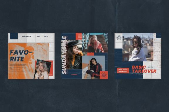  Creamnies Instagram Templates