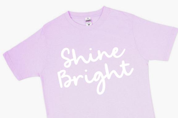 Bright Candy Cute Modern Calligraphy Font