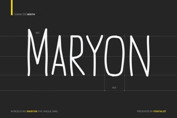 Maryon The Allcaps Sans