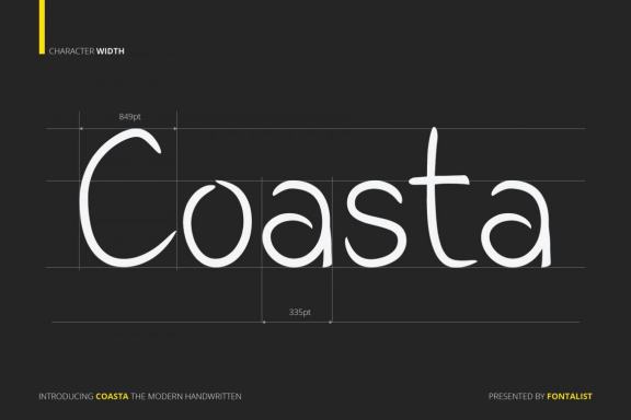Coasta The Modern Handwritten