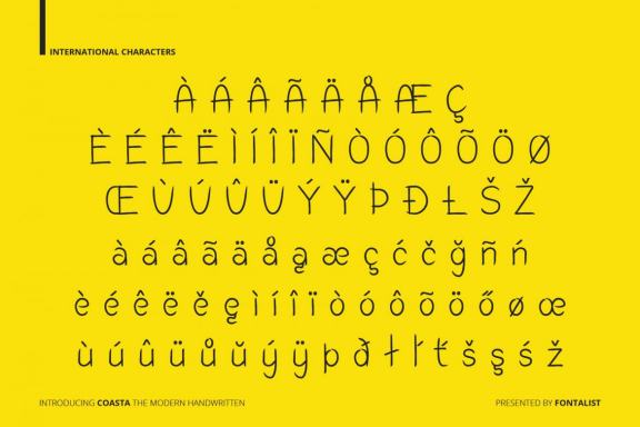 Coasta The Modern Handwritten