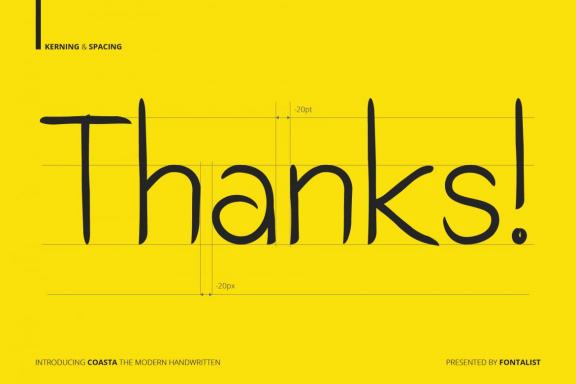 Coasta The Modern Handwritten
