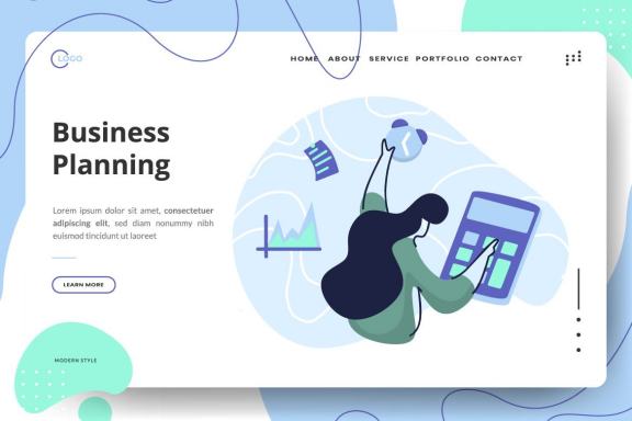 Team Work set Illustration