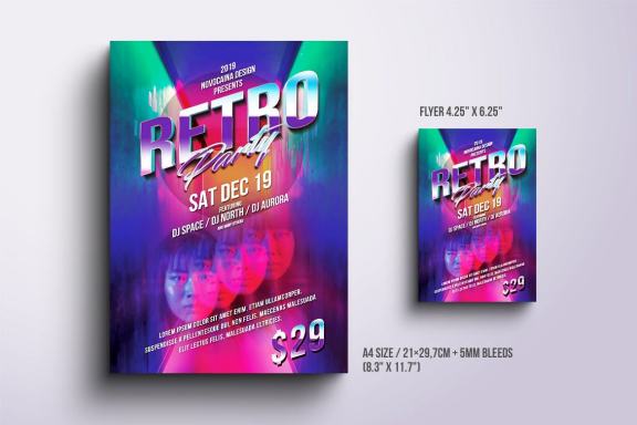 Event Party Posters & Flyers Bundle