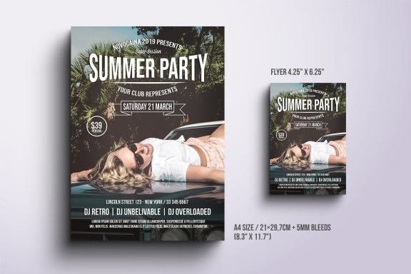 Event Party Posters & Flyers Bundle