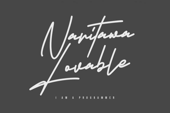 Armstrong Signature Font