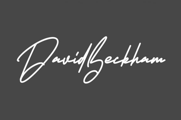 Armstrong Signature Font