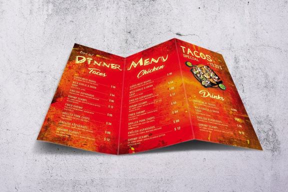 Mexican Cuisine Food Menu Bundle