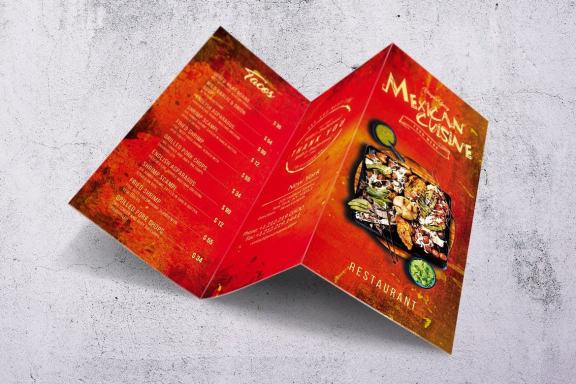 Mexican Cuisine Food Menu Bundle