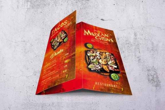 Mexican Cuisine Food Menu Bundle