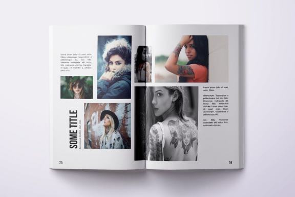 Multipurpose A4 Portfolio Design - 36 pages