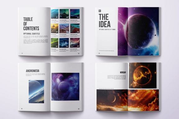 Multipurpose A4 Portfolio Design - 36 pages