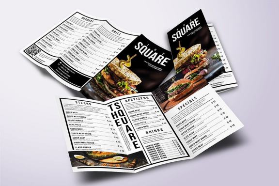 Classic Minimal Food Menu Bundle