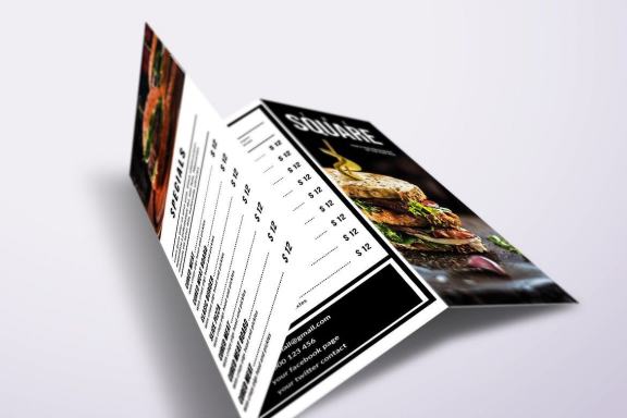 Classic Minimal Food Menu Bundle