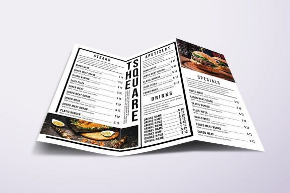 Classic Minimal Food Menu Bundle