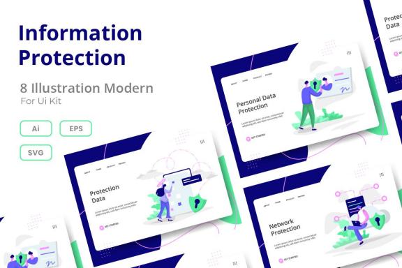 Information Protection set Illustration
