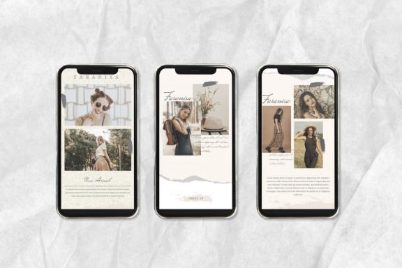 Faranisa - Instagram template