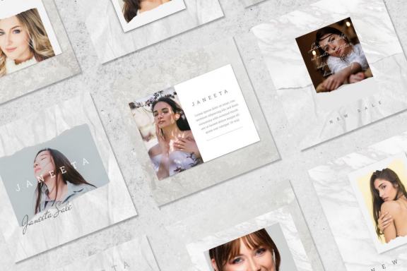 Janeeta - Instagram Template