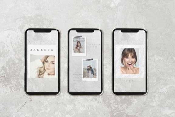 Janeeta - Instagram Template