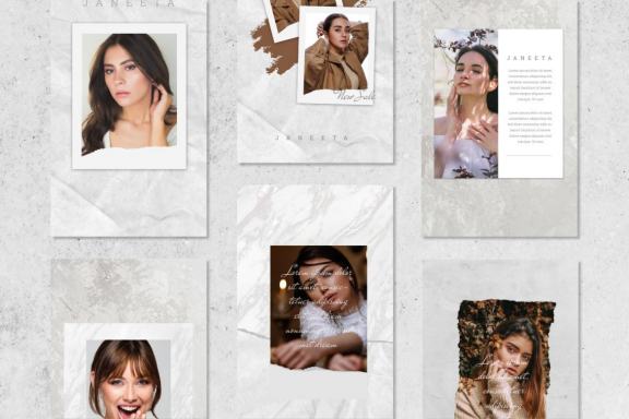 Janeeta - Instagram Template
