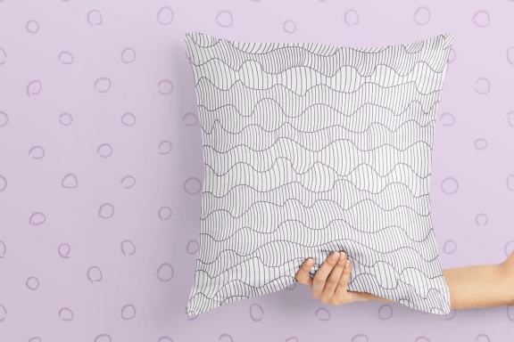 Hand drawn line pattern collection 2