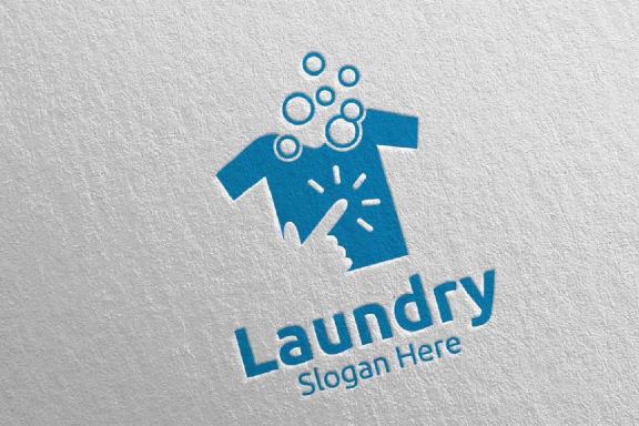 dry cleaning logo