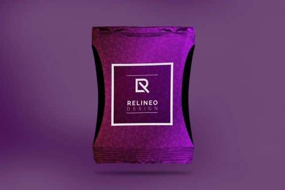 Aluminium Bag Mock-up 4Pack #1