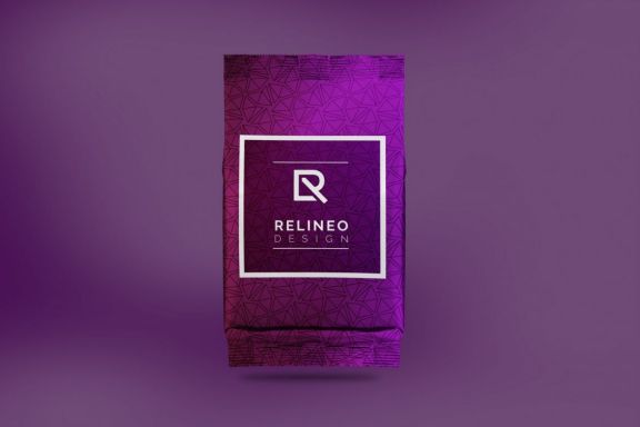 Aluminium Bag Mock-up 4Pack #1