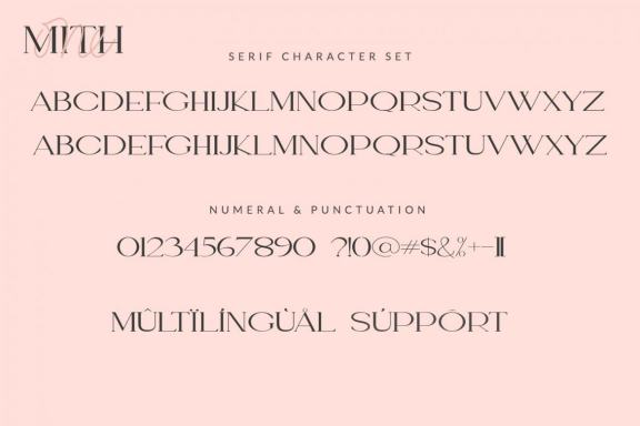 One Mith - Font Duo