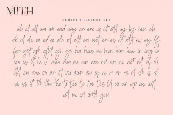 One Mith - Font Duo