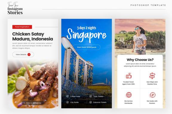 Travel Tour Instagram Stories