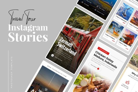 Travel Tour Instagram Stories