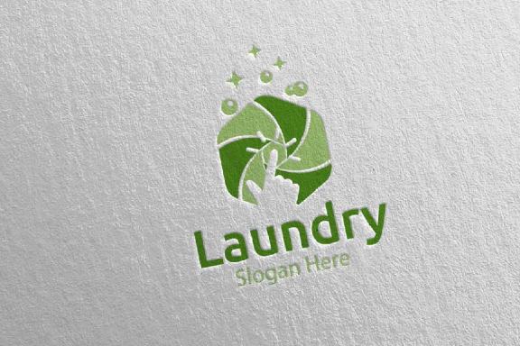 Laundry Dry Cleaners Logo 50