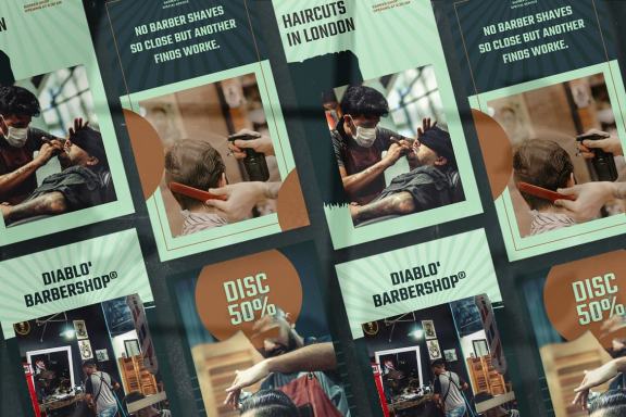 Diablo Barbershop Instagram Templates