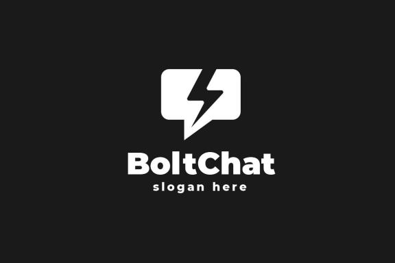 Bolt Chat Logo Template