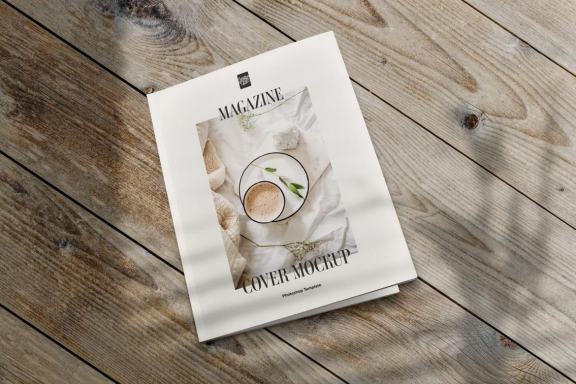 Magazine Cover Mockup Set